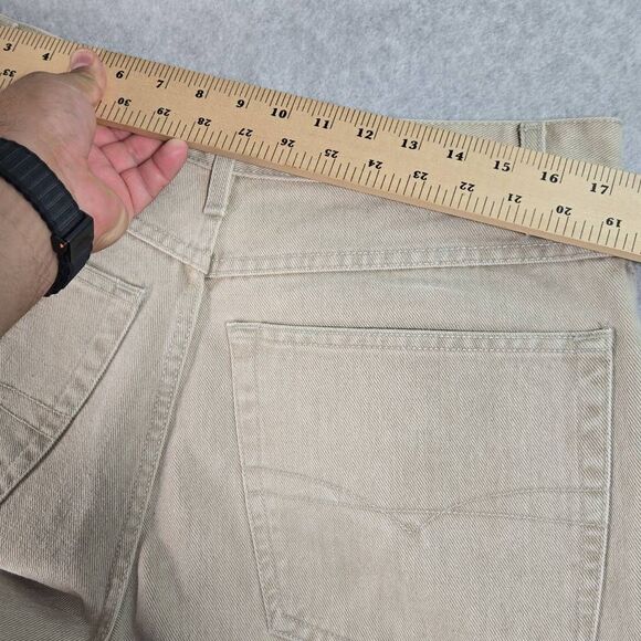 Vtg 90s Anchor Blue Jeans Mens 36x32 Beyond Baggy Denim Grunge Y2K 11" wide USA - Picture 9 of 12